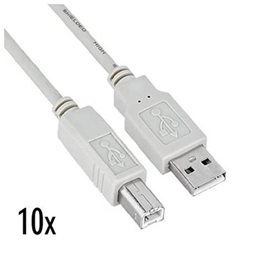Multipack 10x USB 2.0 1.8MT Kabel von Nilox