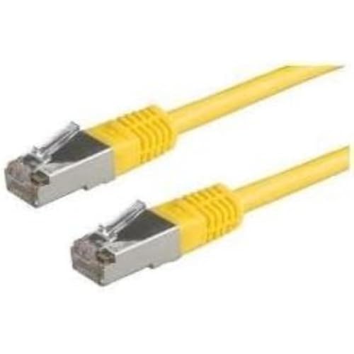 Nilox 0.5 m UTP CAT5E-Netzwerkkabel (RJ-45, RJ-45, Männlich/männlich, CAT5e, U/UTP (UTP), gelb) von Nilox