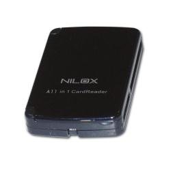 Nilox 10 nxcr0805001 – Kartenleser (USB 2.0, schwarz, 55 x 85 x 14 mm) von Nilox