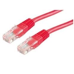 Nilox 3 m CAT5E UTP – Netzwerk-Kabel (RJ-45, RJ-45, Stecker auf Stecker, Kategorie 5E, U/UTP (UTP), rot) von Nilox