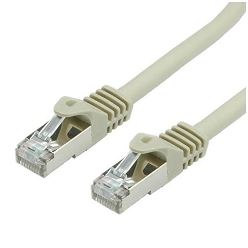 NILOX 5 m CAT7 S/FTP 5 m CAT7 S/FTP (STP) grau Netzwerk-Kabel – Netzwerk-Kabel (5 m, CAT7, S/FTP (STP), RJ-45, RJ-45, grau) von Nilox