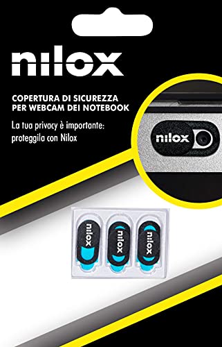 Nilox 3 Pack Privacy Camera Case Ultra Slim Design for Laptop Tablet TV (Black) von Nilox