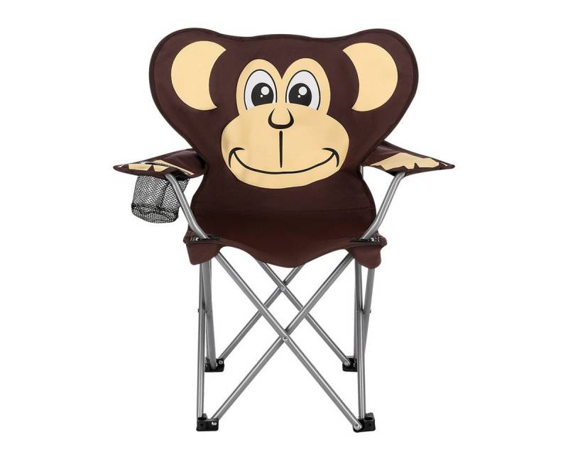 Nils Campingstuhl faltbarer Kinderstuhl Outdoorstuhl Affe Kinder-Campingstuhl von Nils