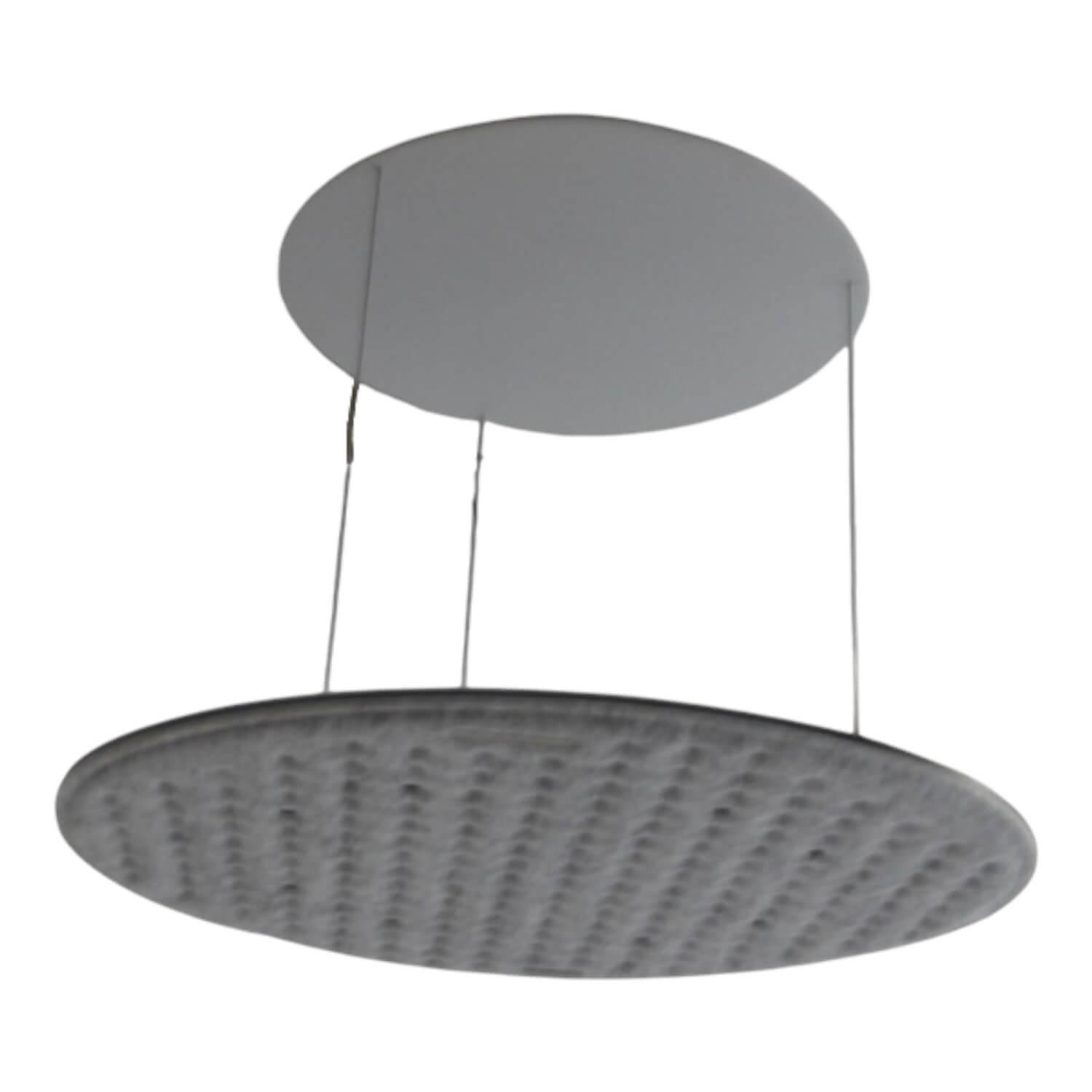 Akustikleuchte Lighting Pad Lounge R 600 Vario Vlies Grey Dawn Grau Mit Konverte... Akustikleuchte Lighting Pad Lounge R 600 Vario Vlies Grey Dawn Grau Mit Konverte... von Nimbus