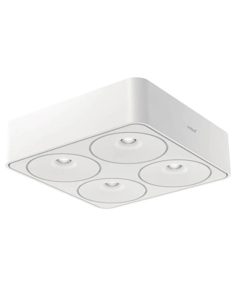 B-Ware Nimbus Q Four Deckenleuchte Led Lampe Mit Konverter 2700 K 40° Weiß Deckenlampe B-Ware Nimbus Q Four Deckenleuchte Led Lampe Mit Konverter 2700 K 40° Weiß Deckenlampe von Nimbus