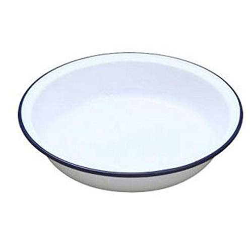 Falcon 20cm Round Pie Dish White - 46520 von Falcon Enamelware