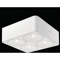 Nimbus Q Four Aufbau 40° LED Deckenstrahler, Rückläufer 4000 K, weiß matt von Nimbus