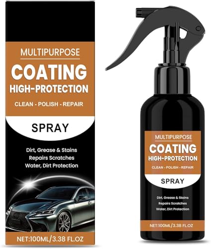 Turbo Shine Nexa, High-Protection Coating Nexa 2.0, 2025 Upgrade 3 in 1 High Protection Fast Car Paint Spray, Automatic Manual Paint Color Change Cleaning Coating for Metal, Tools, Cars (1*pcs) (1) von Nimedala