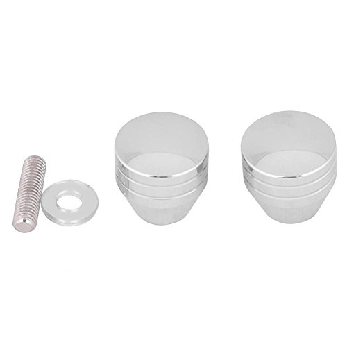Nimoa Duschtürknopf, verchromter Zuggriffknopf aus Aluminiumlegierung Duschglastürbeschläge für das Badezimmer zu Hause(#2) von Nimoa