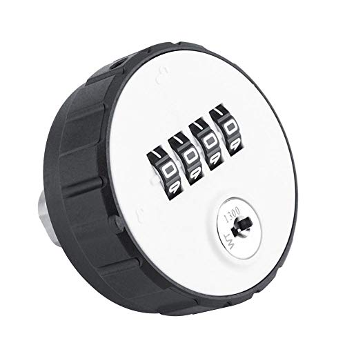 Nimoa Briefkasten Zahlenschloss, Digital Coded Lock, Vorhängeschloss, Zinklegierung Code Combination Cam Cabinet Praktisches Passwort Safe Lock mit Schlüsseln (20mm) von Nimoa