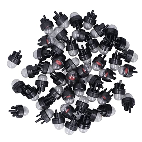 50 Stücke Vergaser Primer Pumpe Kraftstoffpumpe, Snap-in-Primer-Birne Kraftstoffbirne Primer Pumpe Birne Pumpe Snap-In Primer Bulb Pump Vergaser Primer Birne Für Kettensägen Freischneider von Nimomo