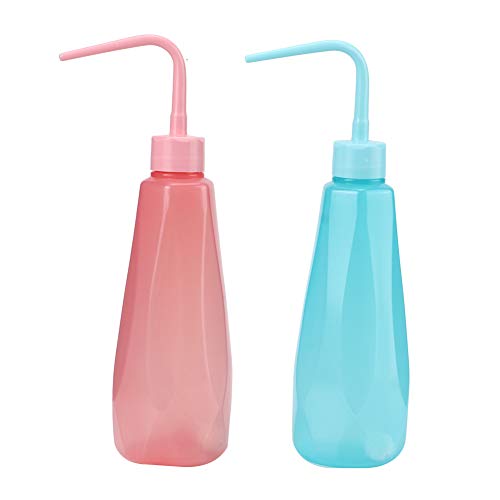 Nimomo 2Pcs Gießflasche Mehrzweck Blume Pflanze Sukkulenten Gießflaschen Wasserkanne Topf Squeeze Flasche Gartenwerkzeug 480ML von Nimomo