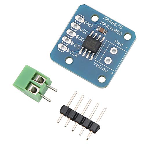 Temperature Sensor Module Typ MAX31855 Thermoelementmodul K Präziser Temperatursensor – Messung von 200 ℃ bis +1350 ℃ Temperature Sensor Module Typ MAX31855 Thermoelementmodul K Präziser Temperatursensor – Messung von 200 ℃ bis +1350 ℃ von Candeon