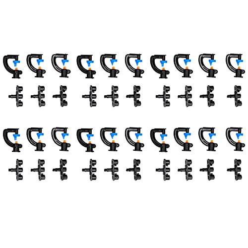 20Set G -Sprinklerdüse 180 Brechungsbewässerungsatomisierende Düse für 4/7 -Schlauch 20Set G -Sprinklerdüse 180 Brechungsbewässerungsatomisierende Düse für 4/7 -Schlauch von NinGYiYan