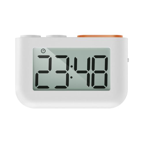 Digital Kitchen Timer Magnetic Takt zählen nach oben/unten mit Anpassungsfunktion, großer LCD -Bildschirm Sound Alarm Küchenzeit Management Tool Kinderübungsspiel [Küchenpraxis von NinGYiYan