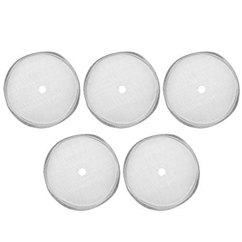 Edelstahlfilter -Mesh -Bildschirm Ersatz 5pcs 350 ml Französische Presse Kaffeemaschine Silber von NinGYiYan