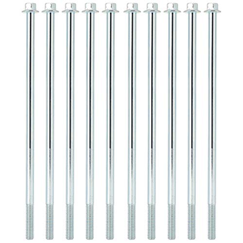 Für 10pcs, für Motorhalterschraube M8x210, Benzin -Hex -Flansch Langer Schrauben Fastenerzubehör von NinGYiYan