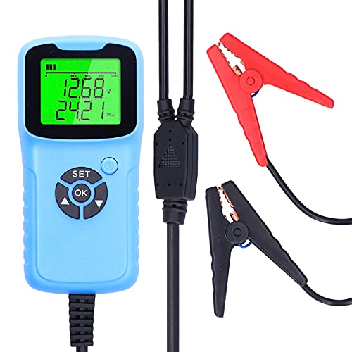 Für A300, Digitaler Batterietester für Autobatterie, LCD, automatische Prüfung, für Autobatterie-Tests (blau) von NinGYiYan