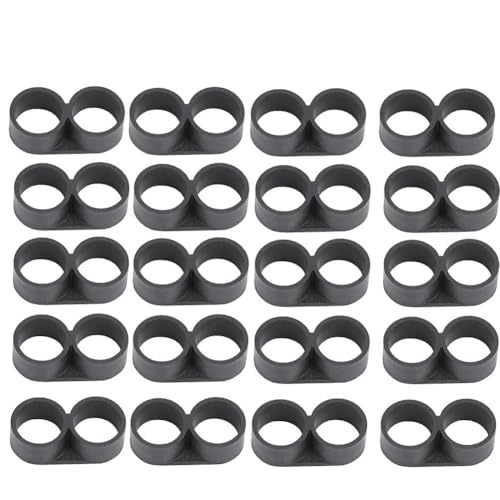 Für Garten, für Tropfbewässerung, 100 Stück Wasserrohr Endstopfenanschlusspflicht bewässertes Zubehör (16mm) von NinGYiYan