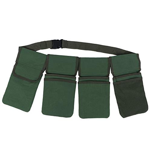 Für Gartenbedarf, für Gartenwerkzeuglagerbeutel, 4-Pockets-Organisator, Taillengürtel-Hängebeutel von NinGYiYan