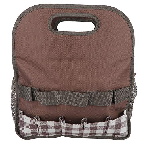 Für Gartenwerkzeuge für Werkzeugtasche, tragbares, 600D Oxford -Stoff, mehrere Taschen, Gartenspeicherorganisator von NinGYiYan