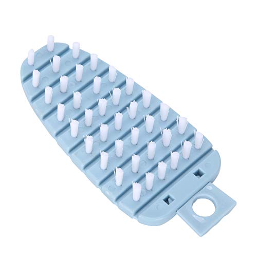 Für Gemüse bürste für Karotten form Kartoffel schrubben Obst reiniger Küchen wäscher (Blau) von NinGYiYan