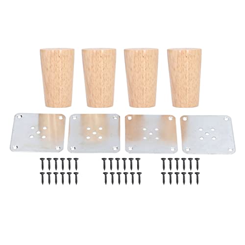 Für Möbel Beine, für Rund Massivholz, Couch Sofa Tisch Sessel Schrank Stuhl Beine Ersatz von NinGYiYan