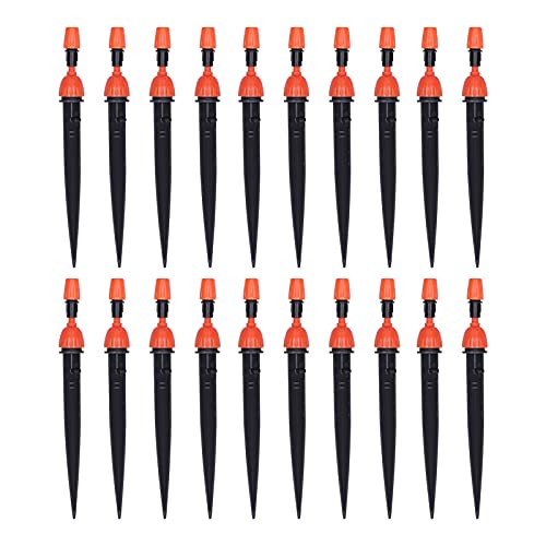Für das Gartenwässerungssystem für 20 -teilige einstellbare Bewässerungsdripper -Mikrosprinklerdüse für 4/7 Rohre Für das Gartenwässerungssystem für 20 -teilige einstellbare Bewässerungsdripper -Mikrosprinklerdüse für 4/7 Rohre von NinGYiYan