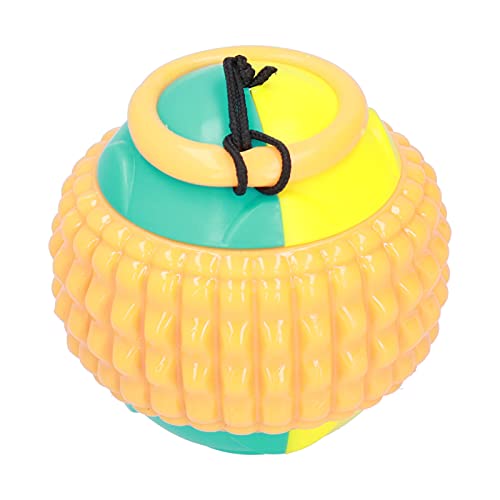 Für den Hundeausbildungsball für Hund, dehnbar, mit langlebigem Gummi Seil für interaktives Spielen des Haustiers mit Haustieren (Orange) von NinGYiYan