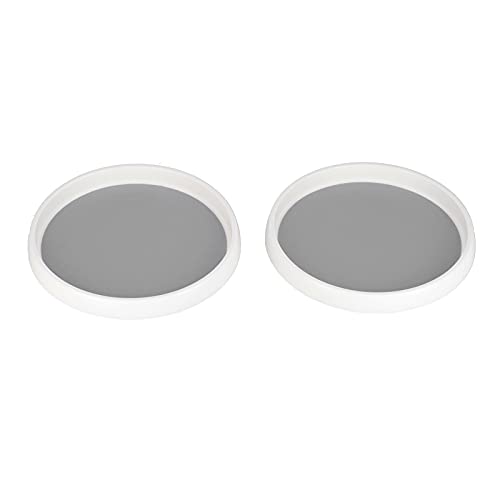 Für den Kabinett für den Plattenteller -Organisator, für rotatable multifunktionale Speicherschale mit kühner multifunktionaler Speise, rotierende Gewürzregal für Küche (2-teiliger kleiner Größe Set) von NinGYiYan