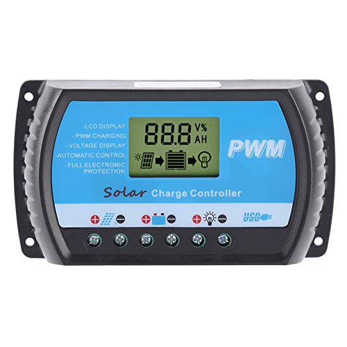 Für den Solarladungscontroller für PWM, 12 V 24 V, mit LCD -Display und USB (10a) von NinGYiYan