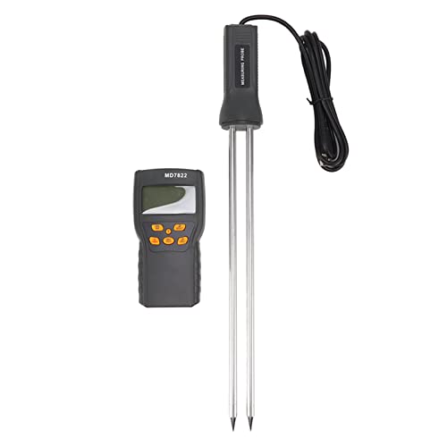 Getreidefeuchtigkeitsmesser Tester LCD Display automatische Temperaturkompensation Gartenwerkzeuge für Landwirte von NinGYiYan