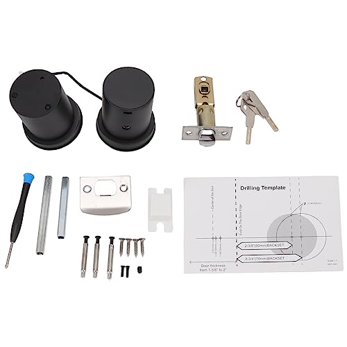 Intelligent Zinc Alloy 4‑6V Ball Handle Fingerprint Password Door Lock Bluetooth for Tuya Household Wooden Door Intelligent Zinc Alloy 4‑6V Ball Handle Fingerprint Password Door Lock Bluetooth for Tuya Household Wooden Door von NinGYiYan
