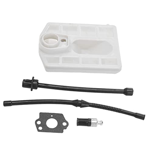Kettensägenluftfilterkit - Professional, mit Waschmaschine, Ölschlauch für 4500 5200 5800 Kettensägen von NinGYiYan
