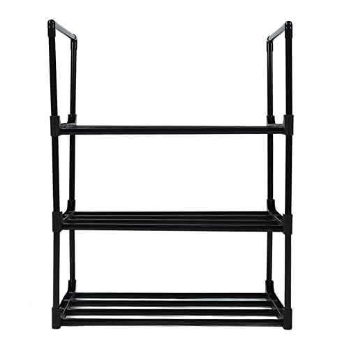 Multifunktionales Mehrschichtschuh Rack - große Kapazität für Schrank, Flur, Schlafzimmer, Eingangs (1 Spalte 3 Schichten) von NinGYiYan