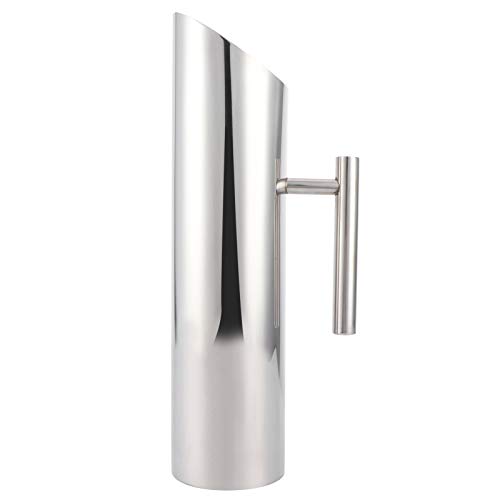 NinGYiYan 2L große Kapazität Edelstahl Wasser Kälte Kühlkrug Home Hotel Servierwerkzeug von NinGYiYan