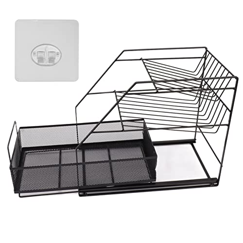 NinGYiYan 3 Ebenen Rack, wasserdichtes stabiles Eisen, multifunktionales Gewürz -Organisatorregal für Küche von NinGYiYan