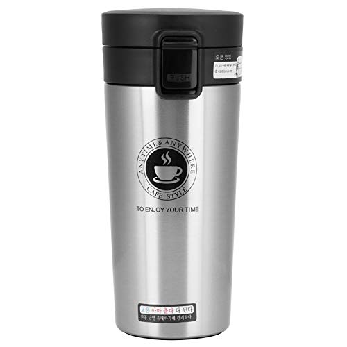 NinGYiYan 380 ml Kaffeetasse mit Sieb tragbarer Thermalbecher -Wasserflasche für Home Office Travel NinGYiYan 380 ml Kaffeetasse mit Sieb tragbarer Thermalbecher -Wasserflasche für Home Office Travel von NinGYiYan