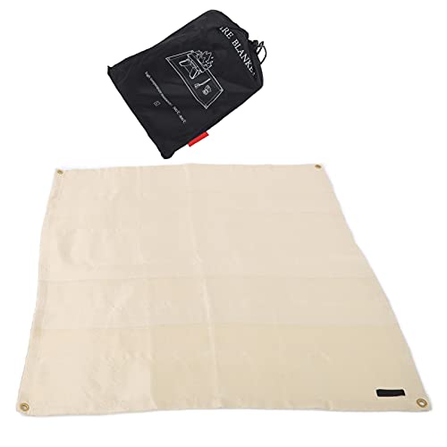 NinGYiYan Für Feuerstellenmatte, feuerfestes Pad mit hohem Temperaturwiderstand, für Picknick -Grill im Freien (L) von NinGYiYan