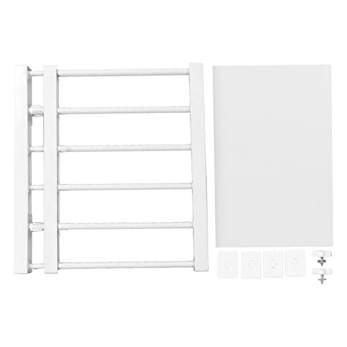 NinGYiYan Für Spannstange, für Regal, verstellbare Länge, platzsparend, für Nägel, erweiterbar, Breite 41,5 cm, für Kleiderschrank-Kleiderschrank (30 - 40 cm Länge) von NinGYiYan