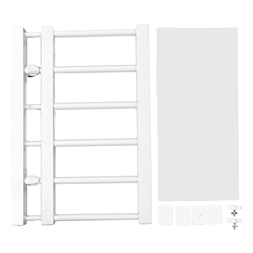 NinGYiYan Für Spannstange, für Regal, verstellbare Länge, platzsparend, für Nägel, erweiterbar, Breite 41,5 cm, für Schrank (38 - 55 cm Länge) von NinGYiYan