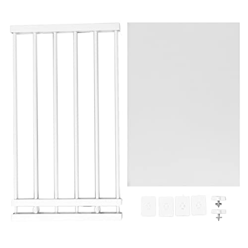 NinGYiYan Für Spannstange, für Regal, verstellbare Länge, platzsparend, für Nägel, erweiterbar, Breite 41,5 cm, für Schrank (75-120 cm Länge) von NinGYiYan
