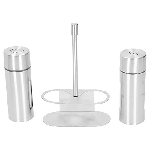 NinGYiYan Gewürz behälter 304 Edelstahl Gewürz töpfe Set mit Lager regal Küchen zubehör L NinGYiYan Gewürz behälter 304 Edelstahl Gewürz töpfe Set mit Lager regal Küchen zubehör L von NinGYiYan