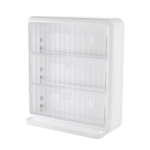 NinGYiYan Kaffee-Kapsel-Halter klar Acryl-Teebeutel-Aufbewahrung Regal für Büro Wand montiert (L) von NinGYiYan