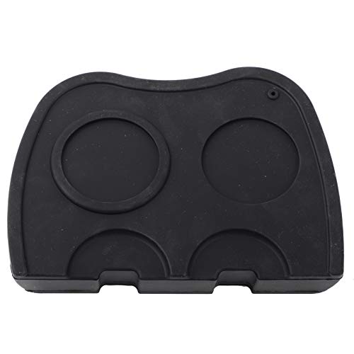 NinGYiYan Kaffeemanipulationshalter Silikon Antiskid Matte Zubehör machen (Schwarz) von NinGYiYan