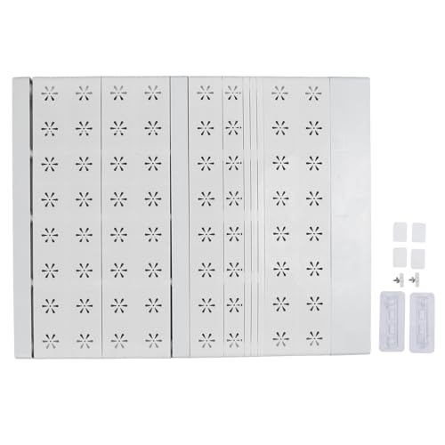 NinGYiYan Schrankspannungsregal Erweiterbares Speicherrock Verstellbarer Organizer Schrankschrank Schrank Badezimmer (41 bis 52 cm/16,1 bis 20,5 Zoll) von NinGYiYan