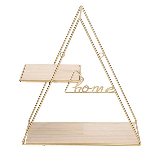NinGYiYan Wandregal Dekorative dreieckige Schmiedeeisen -Rack robuste langlebige Organizer Wohnzimmer Schlafzimmer NinGYiYan Wandregal Dekorative dreieckige Schmiedeeisen -Rack robuste langlebige Organizer Wohnzimmer Schlafzimmer von NinGYiYan