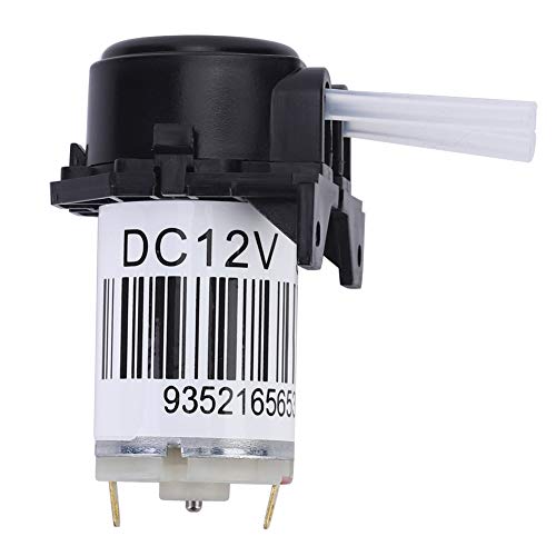 Peristaltische Selbst -Priming -Pumpe Mikropumpe Silikonrohrexperiment kompakt zuverlässig Schwarz (12V) von NinGYiYan