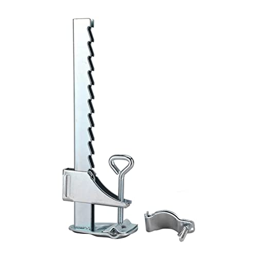 Regenschirm Mount Clamp - Aluminiumlegierung, universeller Sonnenschattenhalter im Freien für Balkon, Tisch, Bank, Deckgeländer von NinGYiYan