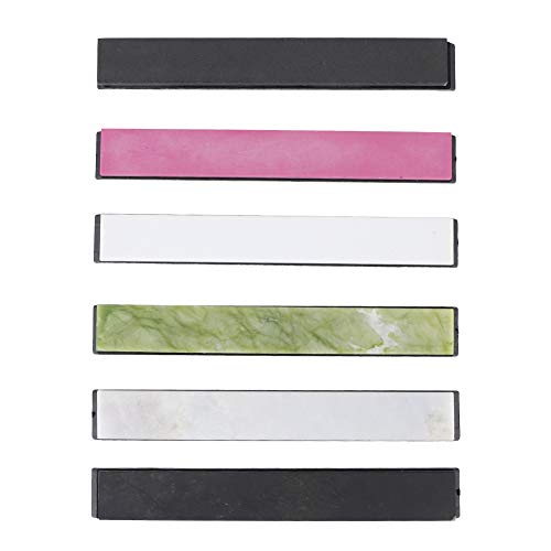 Schärfen von Steinmesser -Whetstone -Set für Küchenwerkzeuge 6pcs 800-10000 Grit Ölstein, tragbar, tragbar Schärfen von Steinmesser -Whetstone -Set für Küchenwerkzeuge 6pcs 800-10000 Grit Ölstein, tragbar, tragbar von NinGYiYan